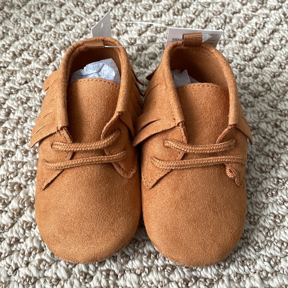 Brand new, Gap baby moccasins